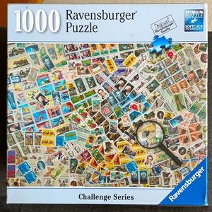 Ravensburger Stamp Challenge Puzzle 1000 piece